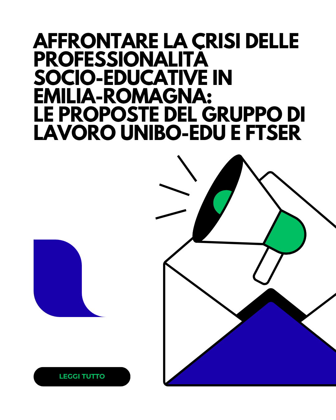 Affrontare la crisi delle professionalità socio-educative in Emilia-Romagna: le proposte del gruppo di lavoro UNIBO-EDU E FTSER